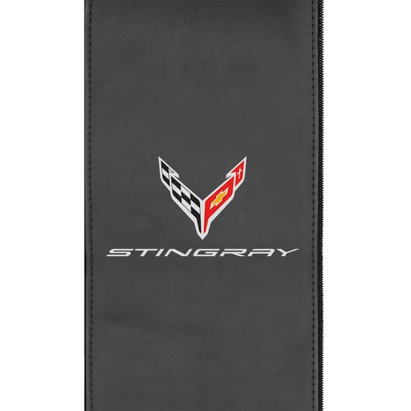 Dreamseat Silver Loveseat with Stingray Signature Logo - XZ7759003LSCDBK-PSGMC61085