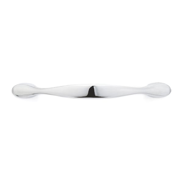 Richelieu 3-3/4 in. (96 mm) Center-to-Center Chrome Traditional Drawer Pull - BP7814140