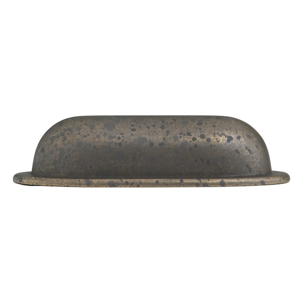 Richelieu 2-1/2 in. (64 mm) Center-to-Center Spotted Bronze Traditional Cup Pull - BP58264138