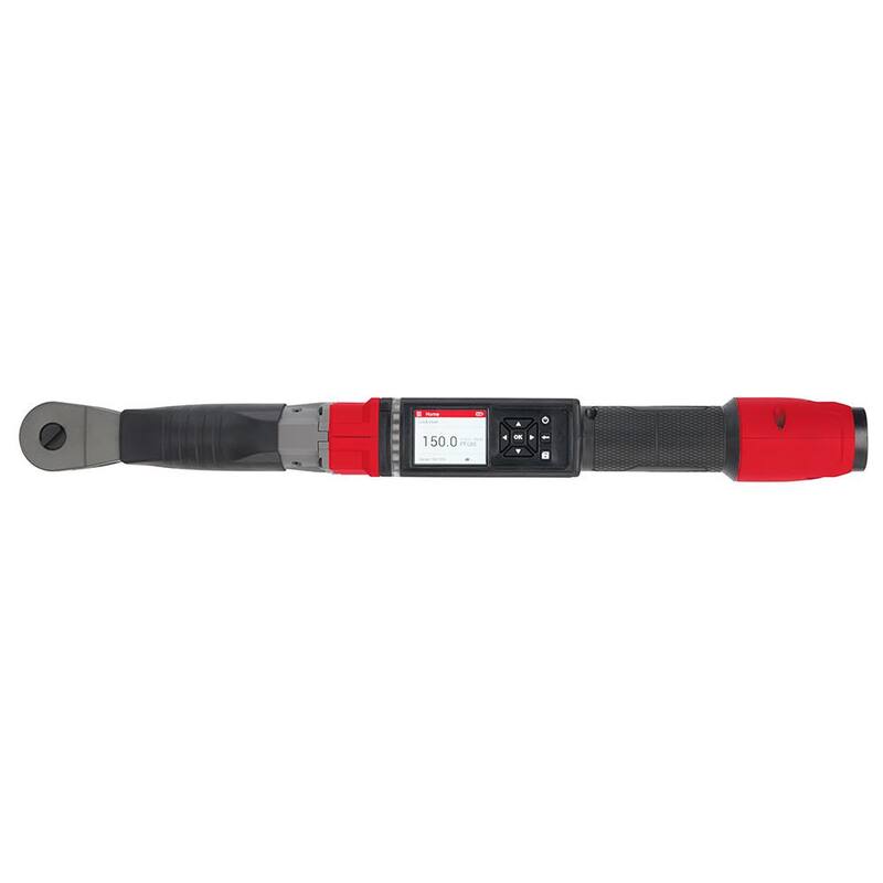 Milwaukee M12 FUEL One-Key 12-Volt Lithium-Ion Brushless Cordless 1/2 in. Digital Torque Wrench with 4.0 Ah Battery and Charger - 2466-20-48-59-2440