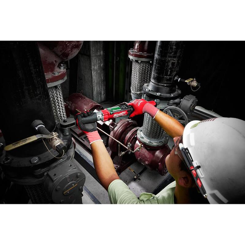 Milwaukee M12 FUEL One-Key 12-Volt Lithium-Ion Brushless Cordless 1/2 in. Digital Torque Wrench with 4.0 Ah Battery and Charger - 2466-20-48-59-2440