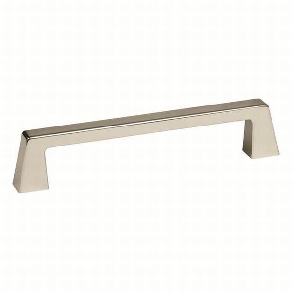 Amerock BP55277PN 5-1/16" (128 mm) CTC Blackrock Cab Pull Bright Nickel Finish - BP55277PN