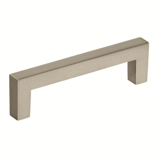 Amerock BP36570G10 3-3/4" (96 mm) Monument Cab Pull Satin Nickel Finish - BP36570G10