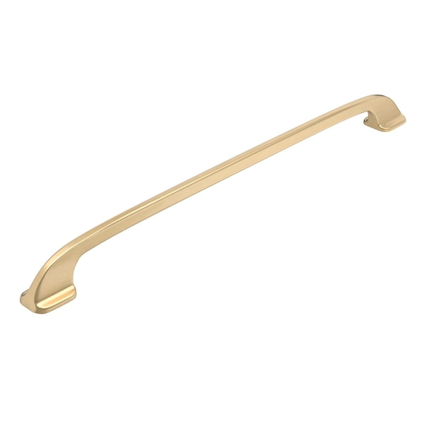 Richelieu 12 5/8-inch (320 mm) Center to Center Champagne Bronze Contemporary Cabinet Pull - BP7350320CHBRZ