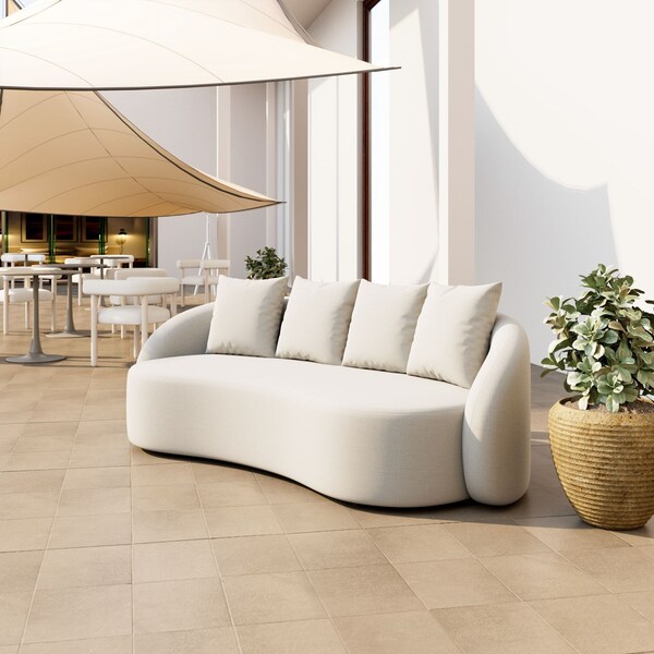 Zuo Modern Sunny Isles Sofa Beige - 704018
