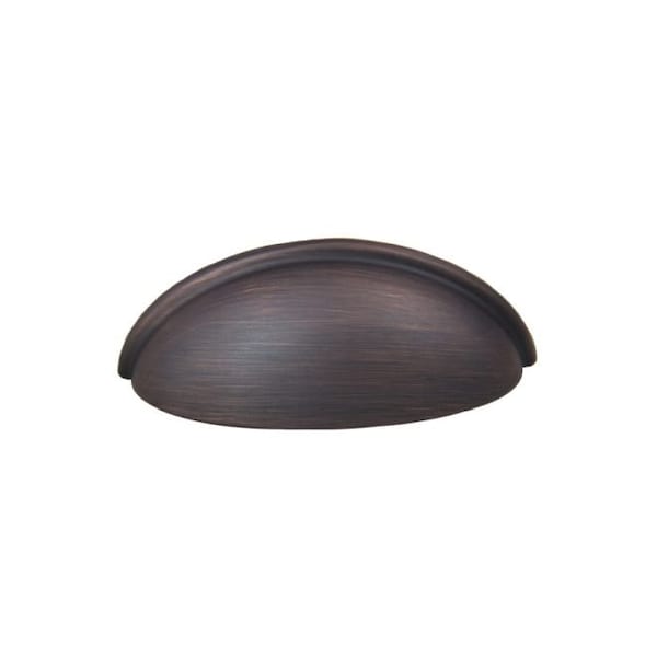 Crown 3-1/2" Cup Cabinet Pull with 3" Center to Center Oil Rubbed Bronze Finish - CHP8298110B