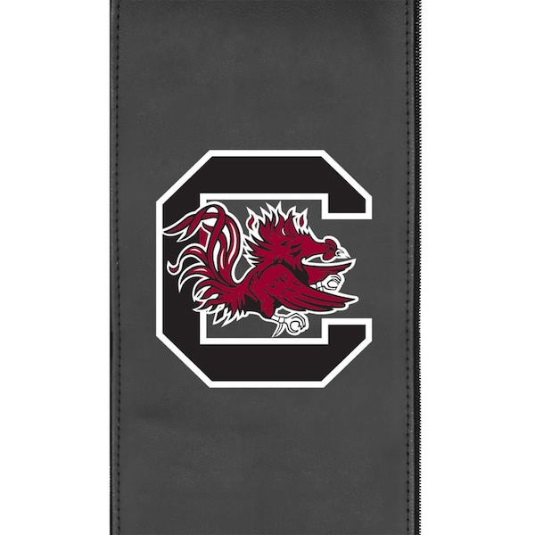 Dreamseat Silver Loveseat with South Carolina Gamecocks Logo - XZ7759003LSCDBK-PSCOL12090