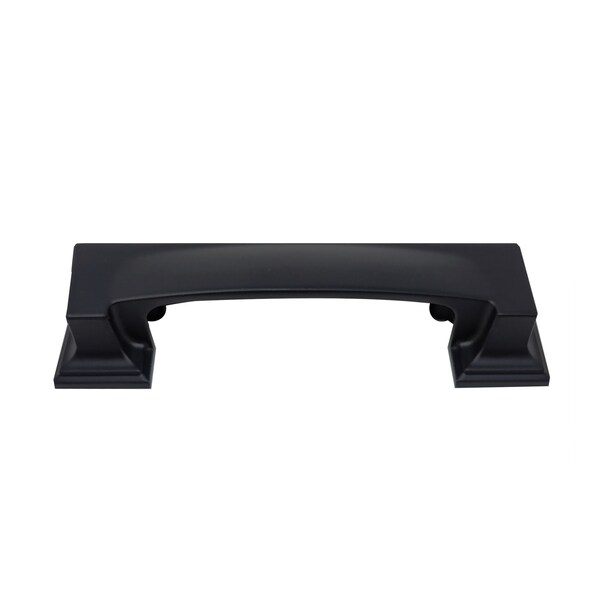 Mng Hardware 3in/96mm Cup Pull - Park Avenue - Matte Black - 17520