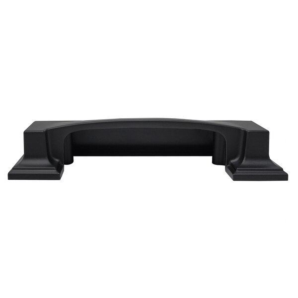 Mng Hardware 3in/96mm Cup Pull - Park Avenue - Matte Black - 17520