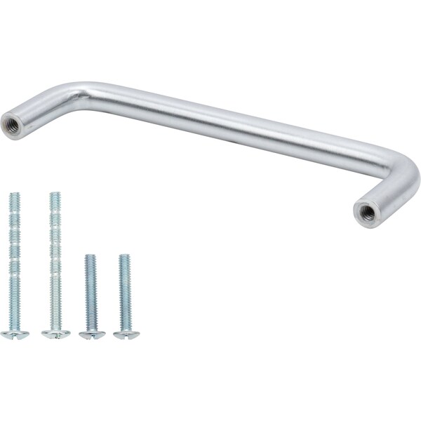 Designperfect 4'' Center-to-Center Wire Pull, Brushed Chrome, 25PK - DPA25W5910BC