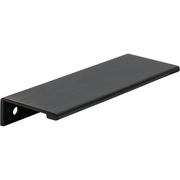 Designperfect 3-3/4'' Center-to-Center Cabinet Tab Pull, Brushed Oil Rubbed Bronze, 10PK - DPA10F423ORB
