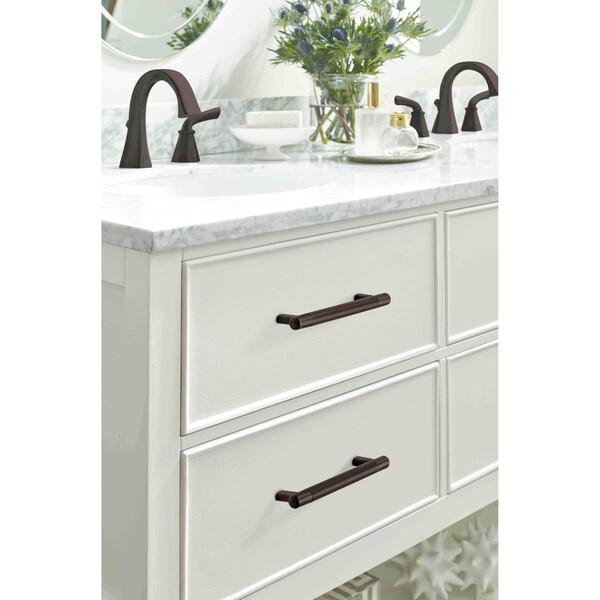 Amerock Bronx 6-5/16 in 160 mm Center-to-Center Oil Rubbed Bronze Cabinet Pull - BP36559ORB
