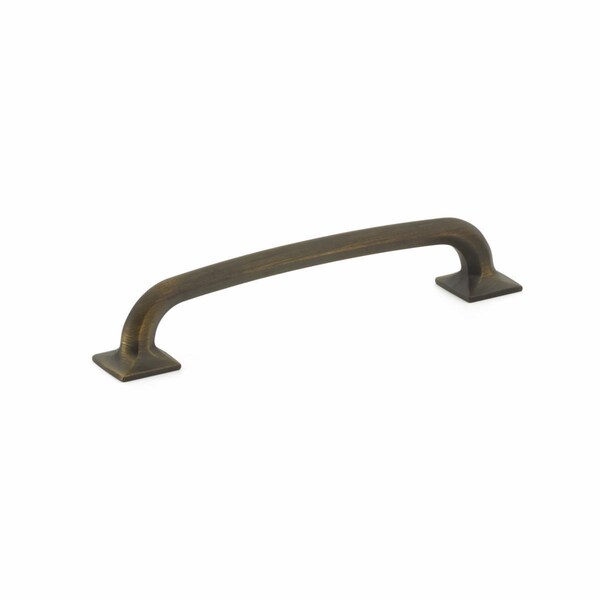 Schaub 6in Center to Center Northport Cabinet Pull Ancient Bronze Finish - 207-ABZ