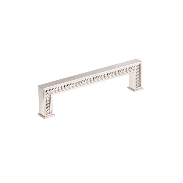Richelieu 3-3/4 in. (96 mm) Center-to-Center Brushed Nickel Transitional Drawer Pull - BP879596195