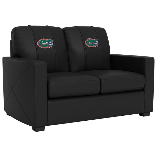 Dreamseat Silver Loveseat with Florida Gators Primary Logo - XZ7759003LSCDBK-PSCOL11020