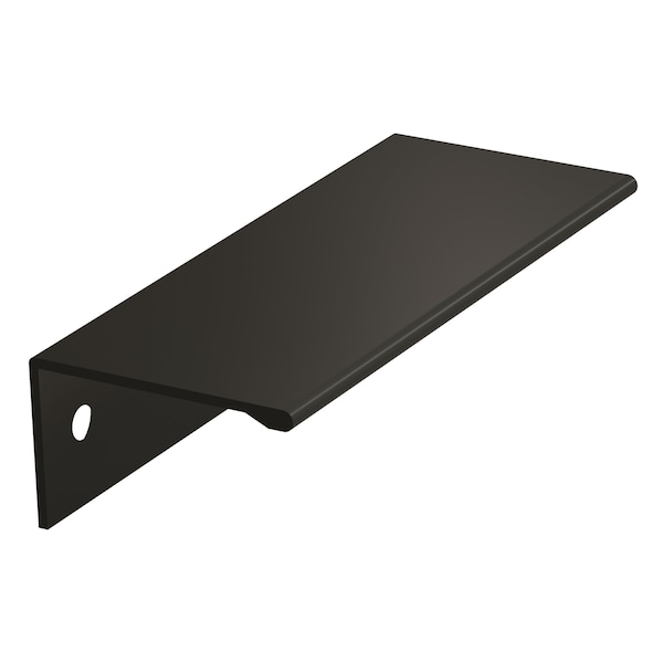 Amerock Edge Pull 3 in 76 mm Center-to-Center Flat Black Cabinet Pull - BP36573FB