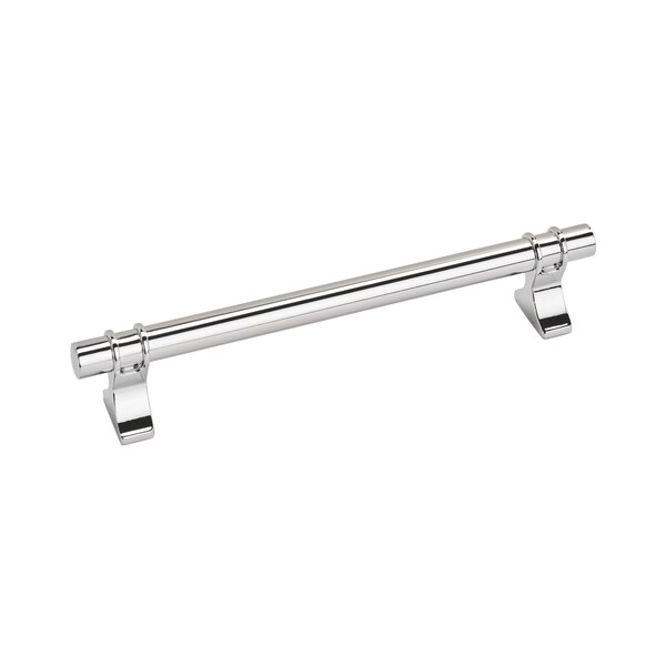 Amerock Davenport 6-5/16 in 160 mm Center-to-Center Polished Chrome Cabinet Pull - BP3660726