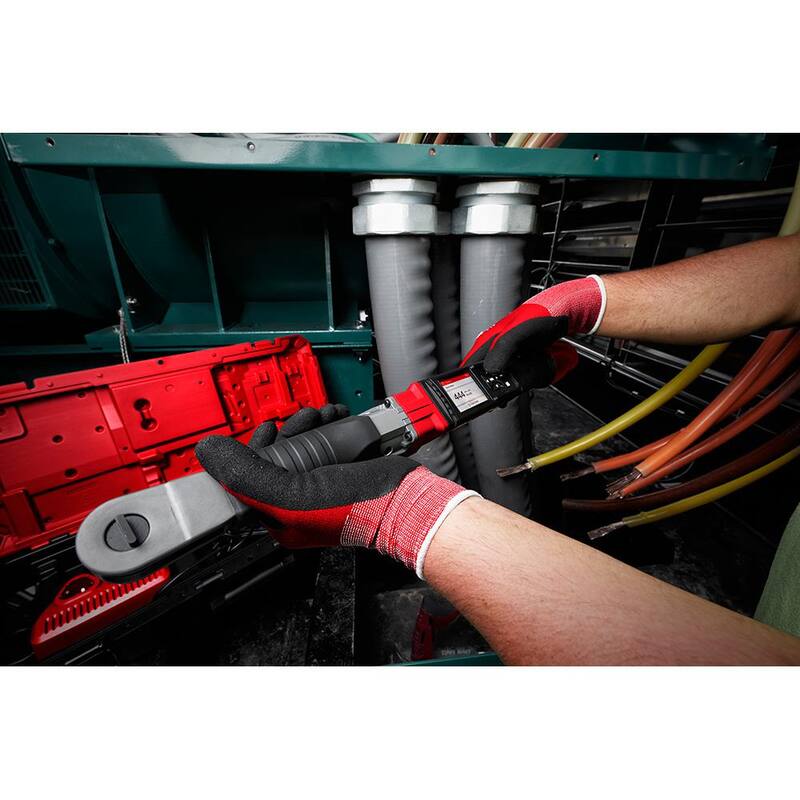 Milwaukee M12 FUEL One-Key 12-Volt Lithium-Ion Brushless Cordless 3/8 in. Digital Torque Wrench with 4.0 Ah Battery - 2465-20-48-59-2440