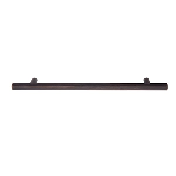 South Main Hardware 7.5 in. (190.5 mm) Oil Rubbed Bronze Modern Straight Euro Style Bar Cabinet Pull (10PK) - SH507-5-OR-10