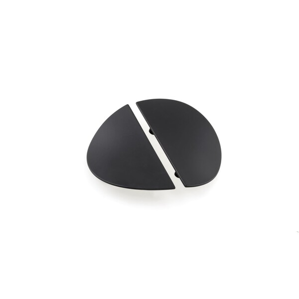 Richelieu 2 1/2 in (64 mm) Center-to-Center Matte Black Contemporary Cabinet Pull - 555664900