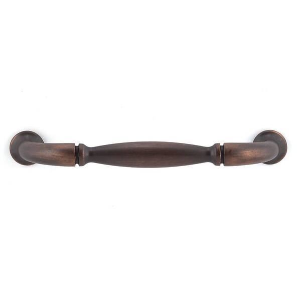 Richelieu 3-3/4 in. (96 mm) Center-to-Center Brushed Oil-Rubbed Bronze Traditional Drawer Pull - BP2373796BORB