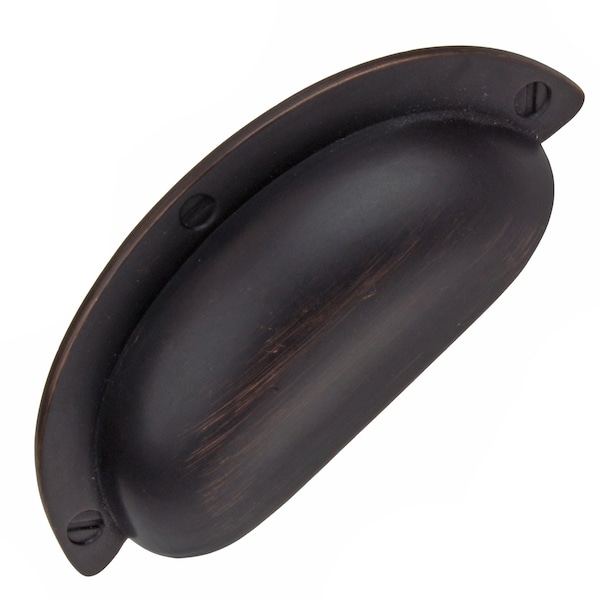 Gliderite Hardware 2-1/2 in. Center to Center Oil Rubbed Bronze Bin Pull - 4158-ORB, 10PK - 4158-ORB-10