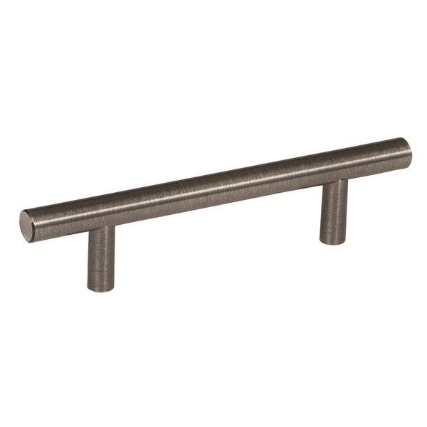 Amerock Bar Pulls 3-3/4 inch 96mm Center-to-Center Gunmetal Cabinet Pull - 2000825