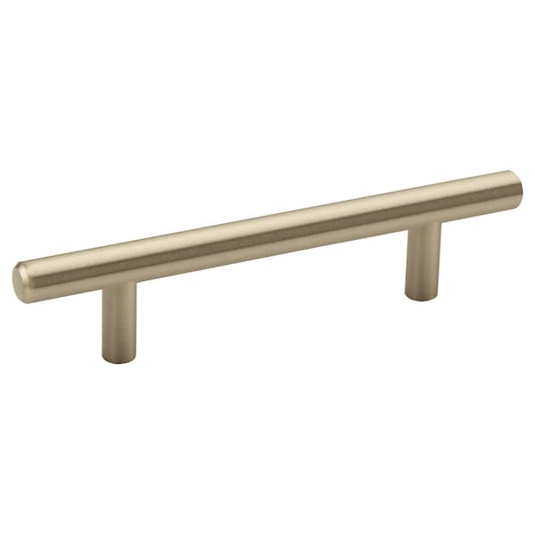Amerock Bar Pulls 3-3/4 in 96 mm Center-to-Center Golden Champagne Cabinet Pull, 10PK - 10BX40516BBZ