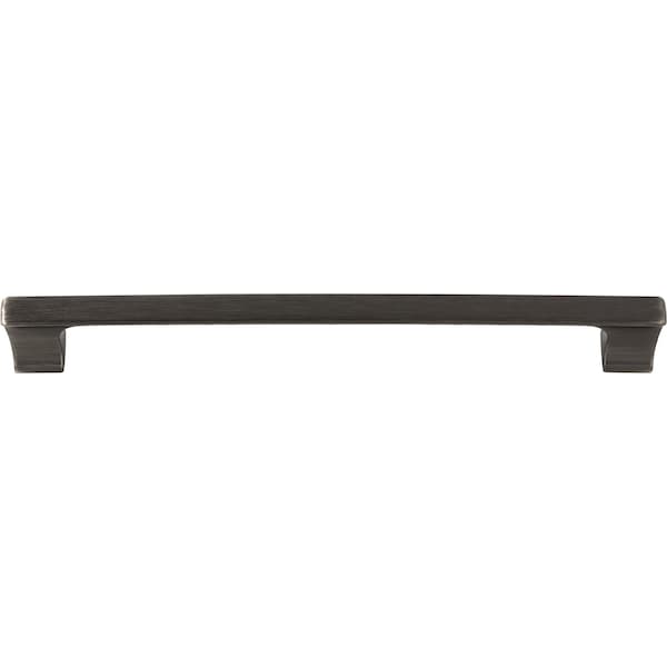 Jeffrey Alexander 224 mm Center-to-Center Brushed Pewter Sullivan Cabinet Pull - 752-224BNBDL