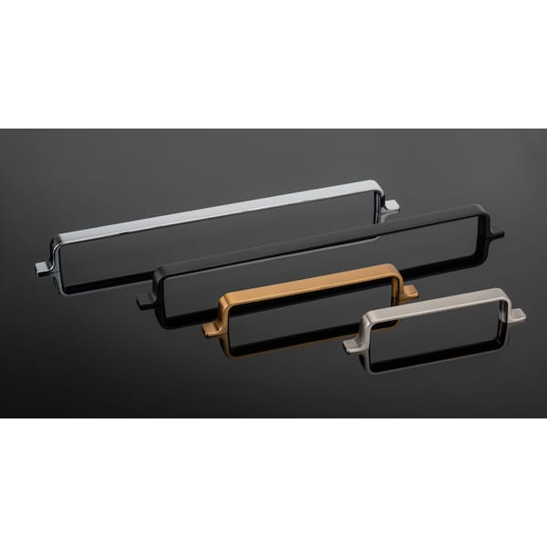 Richelieu 12 5/8 in (320 mm) Center-to-Center Aurum Brushed Gold Contemporary Cabinet Pull - BP52003320158