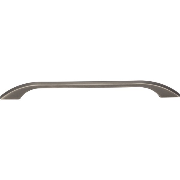 Jeffrey Alexander 288 mm Center-to-Center Brushed Pewter Square Sonoma Cabinet Pull - 4288BNBDL