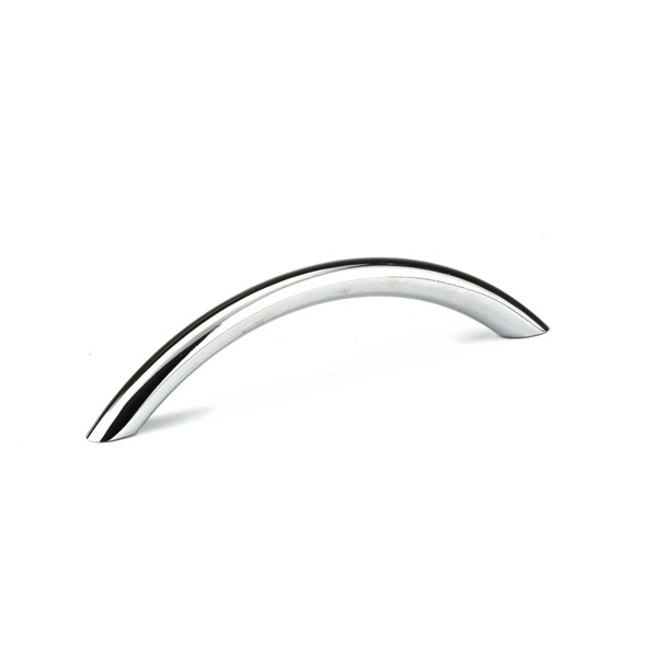 Richelieu 3-3/4 in. (96 mm) Center-to-Center Chrome Contemporary Drawer Pull - BP15400140
