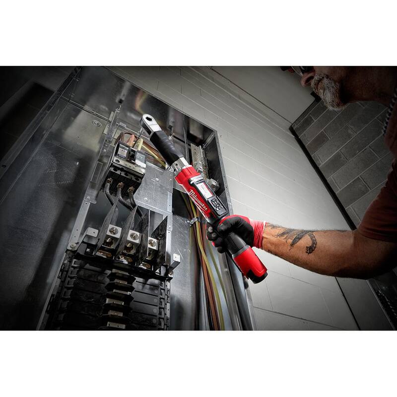Milwaukee M12 FUEL ONE-KEY 12-Volt Lithium-Ion Brushless Cordless 3/8 in. Digital Torque Wrench (Tool-Only) - 2465-20