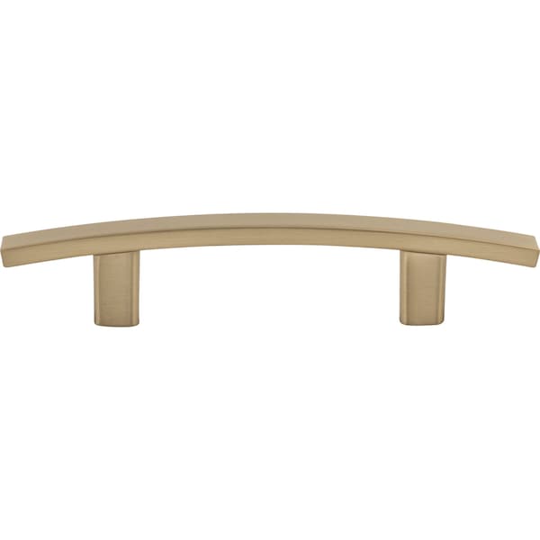 Elements By Hardware Resources 3" Center-to-Center Satin Bronze Square Thatcher Cabinet Bar Pull - 859-3SBZ