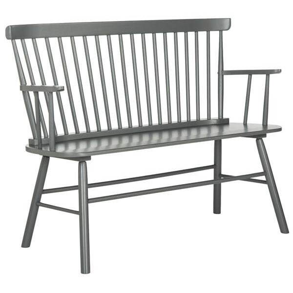Safavieh Addison Loveseat- Grey - 36 x 22.4 x 48 in. - AMH8513C