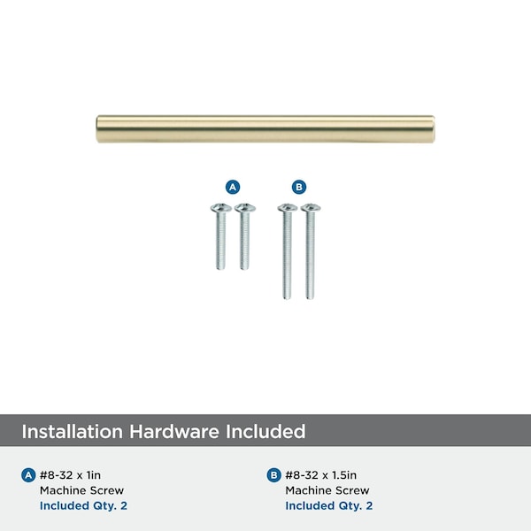Amerock Bar Pulls 3 in 76 mm Center-to-Center Champagne Bronze Cabinet Pull - BP40515CZ