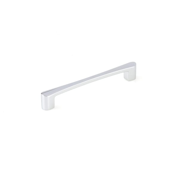 Richelieu 6 5/16 in (160 mm) Center-to-Center Chrome Contemporary Drawer Pull - BP7470160140