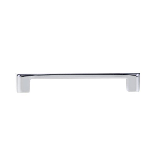 Richelieu 6 5/16 in (160 mm) Center-to-Center Chrome Contemporary Drawer Pull - BP7470160140