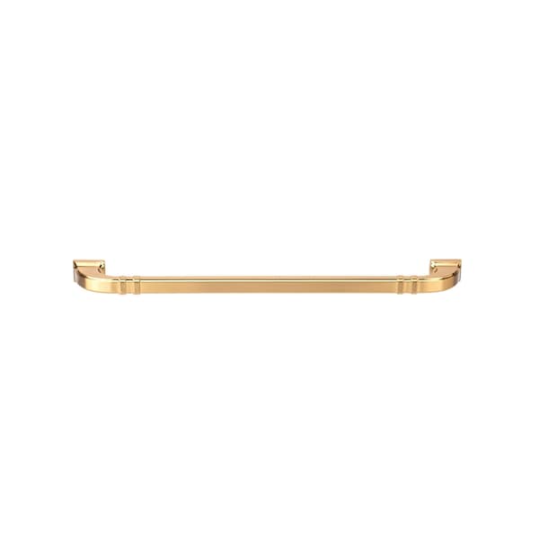Richelieu 12-inch (305 mm) Center to Center Aurum Brushed Gold Transitional Cabinet Pull - BP865012158