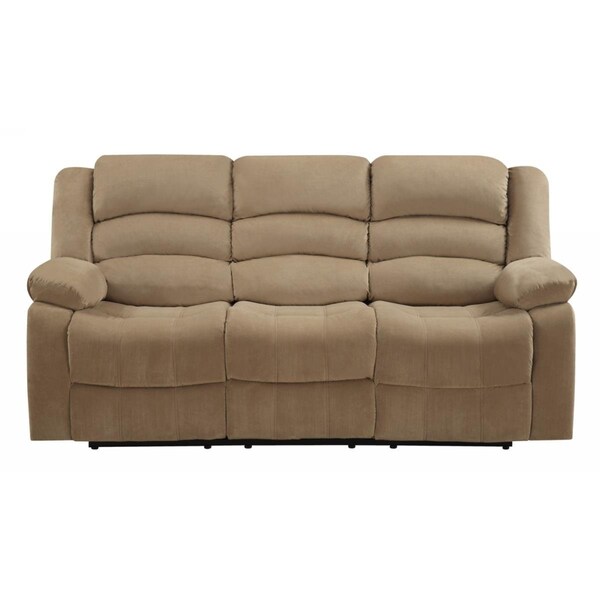 Kd Estanteria Contemporary Fabric Sofa, Beige - 40 in. - KD3092603