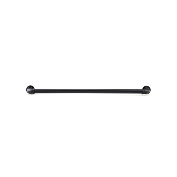 Richelieu 12 5/8 in (320 mm) Center-to-Center Matte Black Eclectic Drawer Pull - BP2209320900