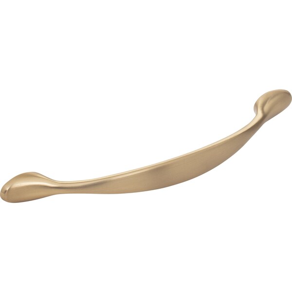 Elements By Hardware Resources 128 mm Center-to-Center Satin Bronze Arched Somerset Cabinet Pull - 80815-SBZ