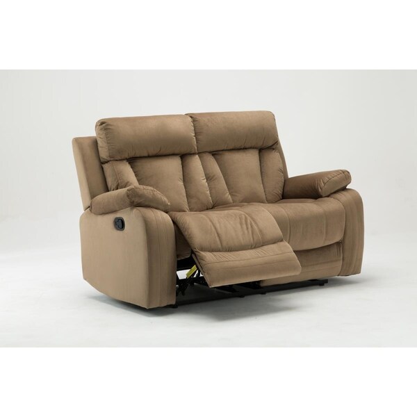 Kd Estanteria Modern Fabric Loveseat, Beige - 40 in. - KD3092212