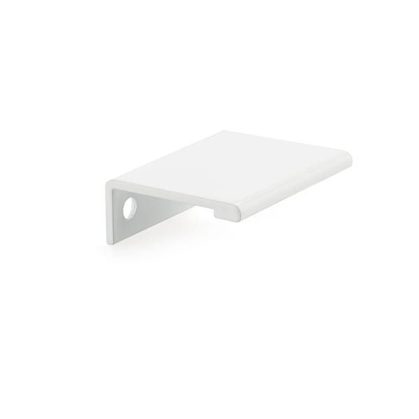 Richelieu 1-5/16 in. (33 mm) Center-to-Center White Contemporary Edge Pull - BP98983330
