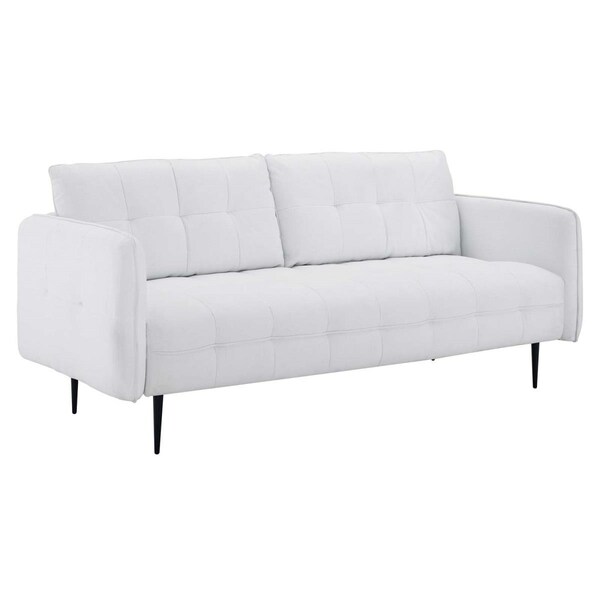 Modway Furniture Cameron Tufted Fabric Sofa, White - EEI-4451-WHI