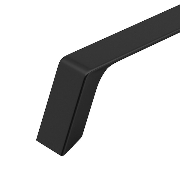 Richelieu 10 1/8 in (256 mm) Center-to-Center Matte Black Contemporary Cabinet Pull - BP7348256900