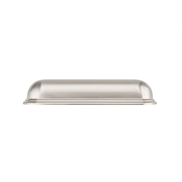 Richelieu 5 1/16 in (128 mm) Center-to-Center Brushed Nickel Transitional Drawer Pull - 6574128195