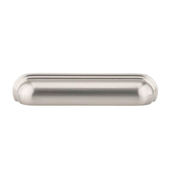 Richelieu 5 1/16 in (128 mm) Center-to-Center Brushed Nickel Transitional Drawer Pull - 6574128195