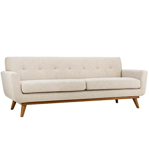 Modway Furniture Engage Upholstered Sofa, Beige - EEI-1180-BEI