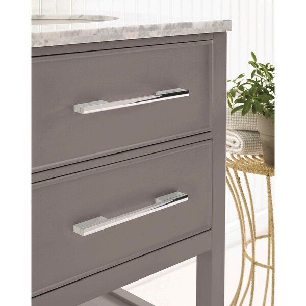 Amerock Separa 8 in 203 mm Center-to-Center Polished Chrome Cabinet Pull - BP3673626